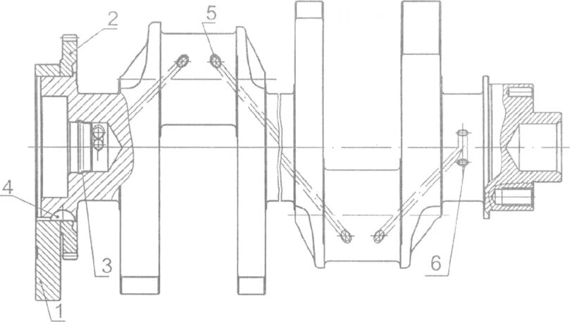 Масляные каналы коленчатого вала КАМАЗ-740. Масляные каналы коленвала КАМАЗ 740. Схема коленчатого вала КАМАЗ 740. Коленвал КАМАЗ 740 схема.