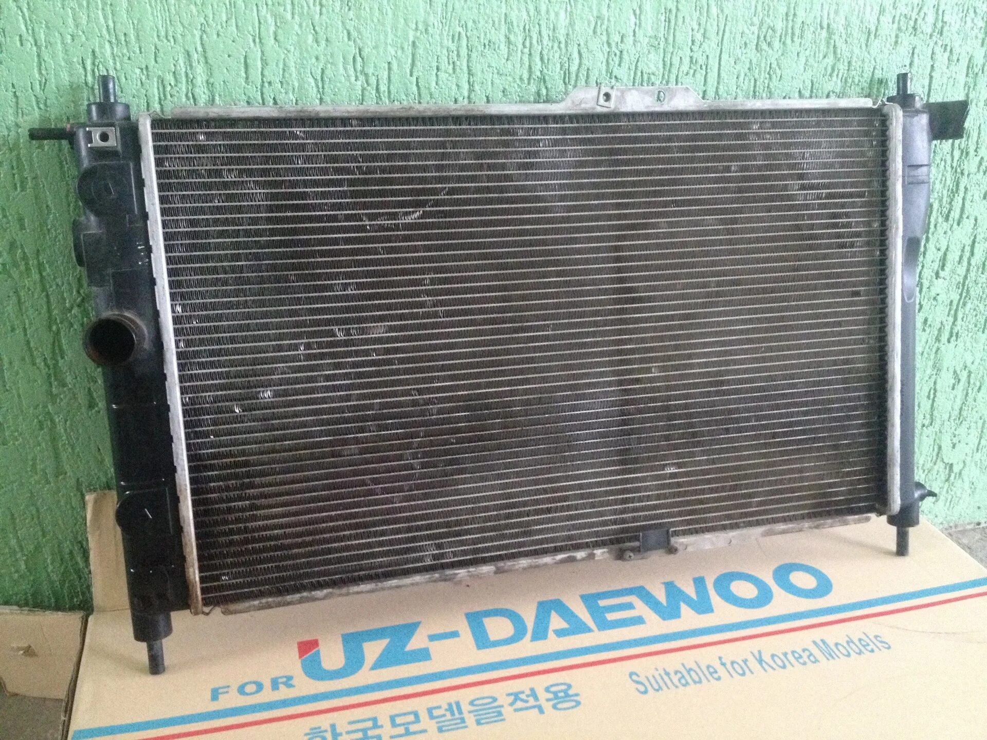 Радиант рулит, ремонт родного радиатора Нексия N-100 - Daewoo Nexia, 1,5 л, 2008