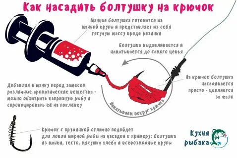 Приманка для рыбы манка