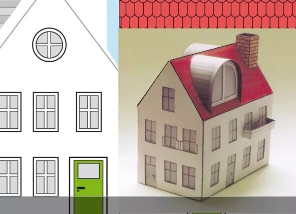 Этажи из бумаги. Бумажные макеты зданий. Модели домов из бумаги. Двухэтажный домик из бумаги. Макет домика из картона.