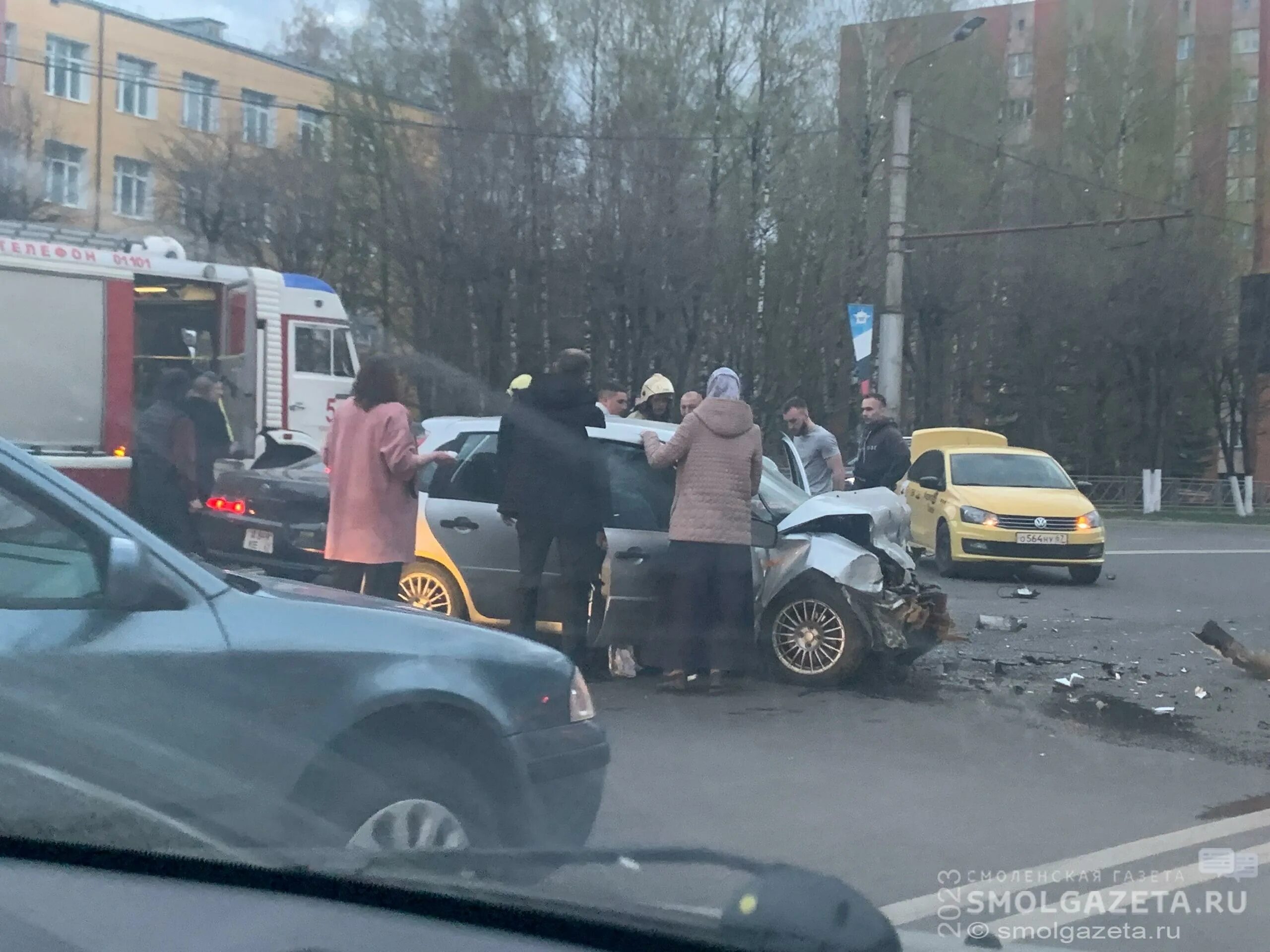Происшествия Смоленск. Дорожно-транспортное происшествие. 22 апреля 19 1