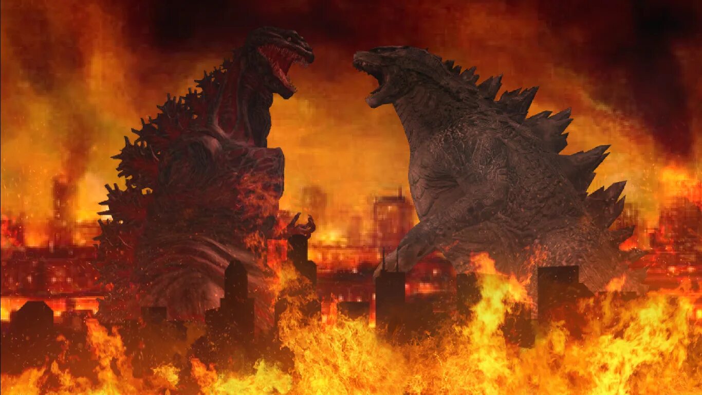 Годзилла возрастное ограничение. Годзилла против Годзилла 2014. Годзилла 2016. Shin Godzilla vs Godzilla 2014.