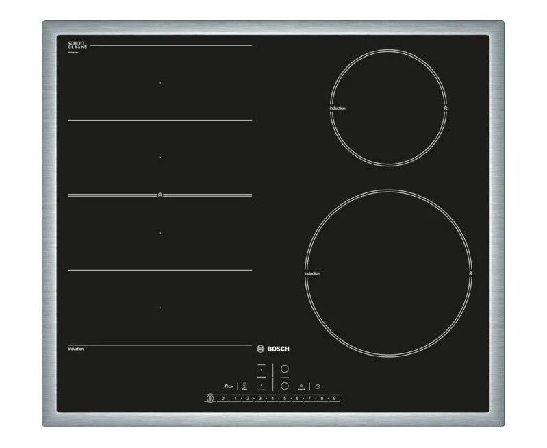 Варочная панель бош индукционная. Электрическая варочная панель Bosch pkb645f17e. Электрическая варочная панель Bosch pkn645f17r стеклокерамическая с полкой. Бош 645 варочная панель индукционная.