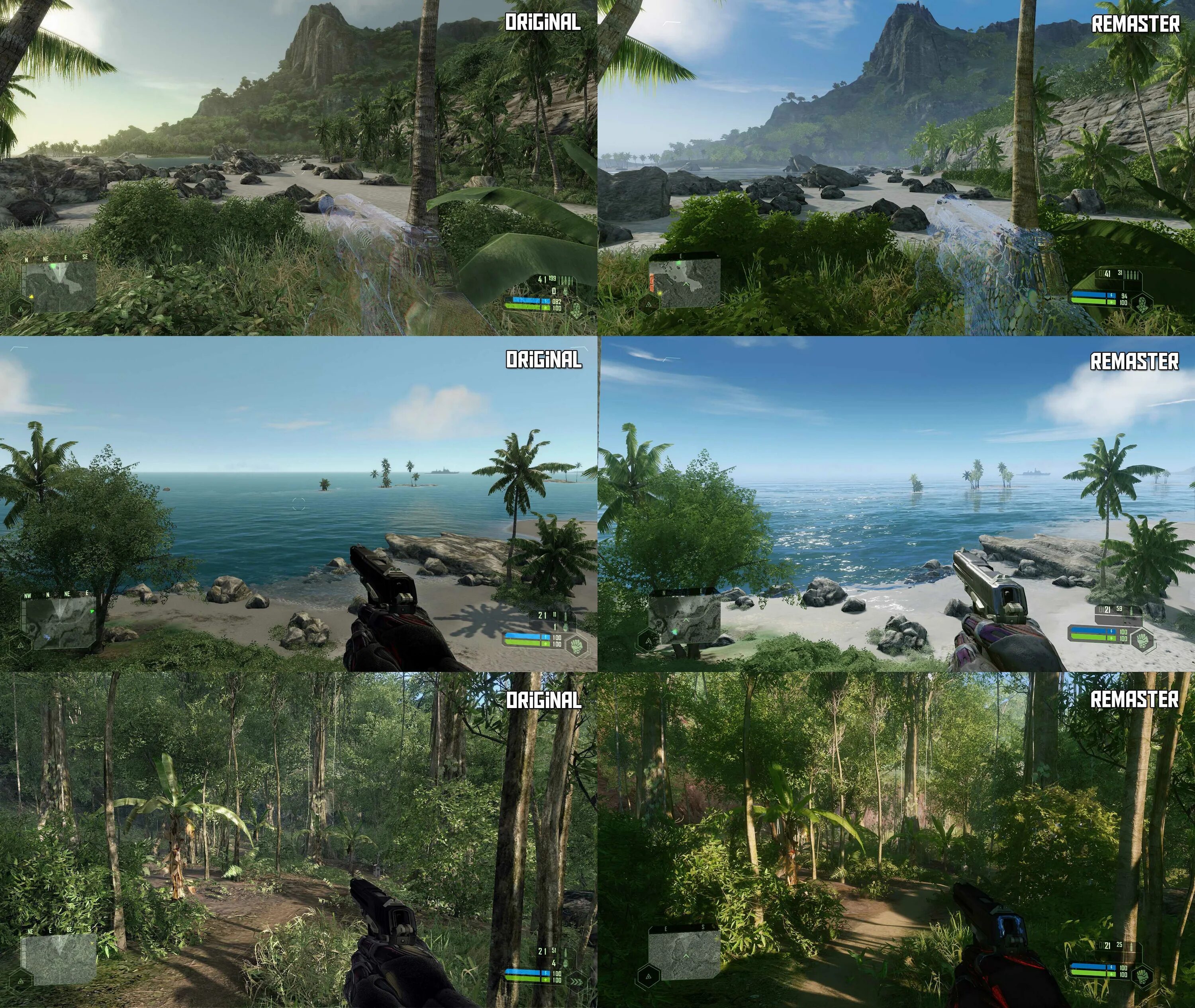 Crysis 1 Remastered vs Original. Crysis Remastered vs Crysis Original. Crysis 3 Remastered vs Original. Crysis 3 vs Crysis 3 Remastered. Почему фризит в играх