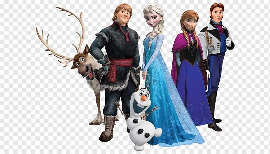 Frozen d. Elsa Anna Olaf.