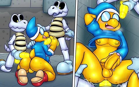 felino, dry bones, kamek, koopa, mario bros, nintendo, absurd res, hi res, ...
