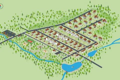Осинки карта