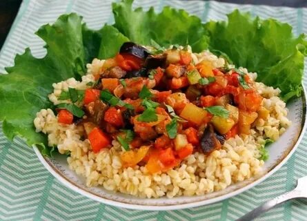 Гарниры из круп и овощей