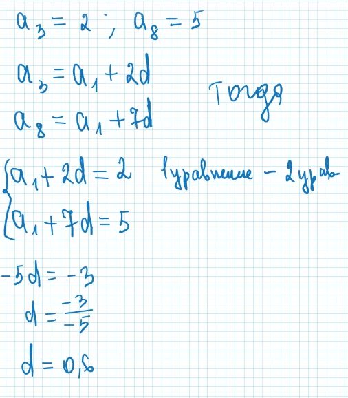 Арифметической прогрессии если 1) a = 7. d =5 2) a = d=. Разность арифметической прогрессии. Аn a1 d n-1. Вычисли разность арифметической прогрессии. An 7 9 0 8 n