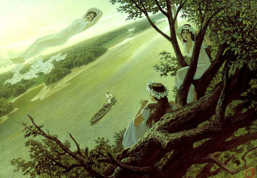 «из темной глубины веков». русалка ундина легенда. живопись бориса ольшанского русалки. русалки в живописи. диснеевские принцессы на пилоне.