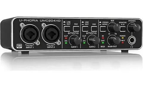 Behringer u phoria umc204hd