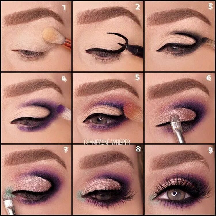Макияж туториал фото Motives by Loren Ridinger Neutral eye makeup, Beautiful eye makeup, Eye makeup