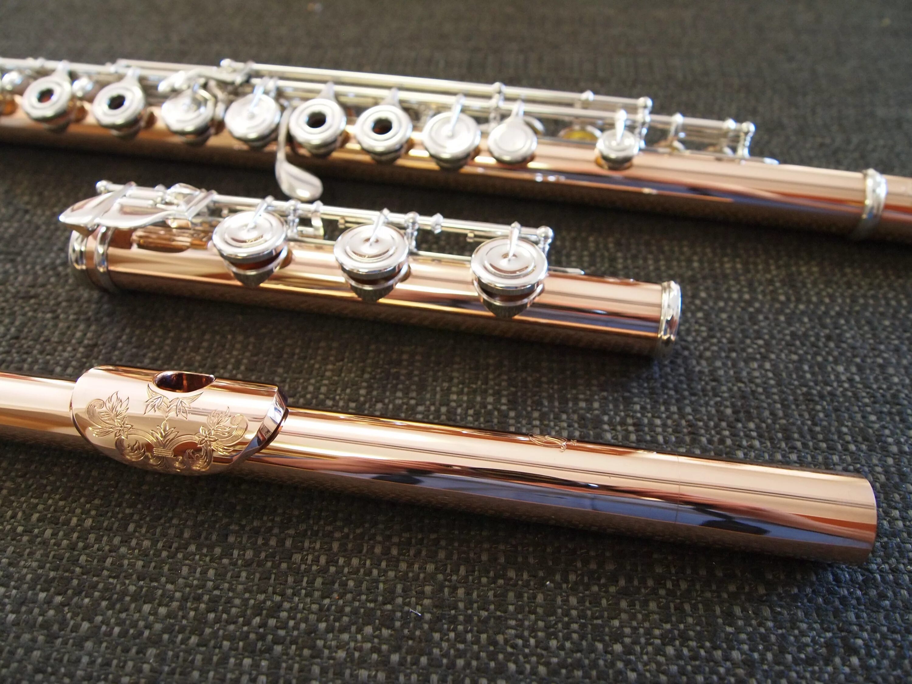 Flute. Флейта. Золотая флейта. Платиновая флейта. Флейта из золота.