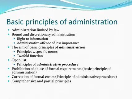 Principles of systems