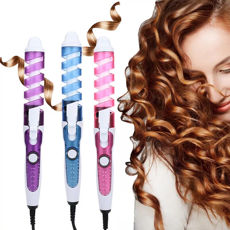 Плойка Hairdressing professional Nova. Стайлер Automatic hair Curler. Бигуди hair Curler. Плойка Curling Iron Pro 20мм.