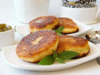 На кухне у любани сырники