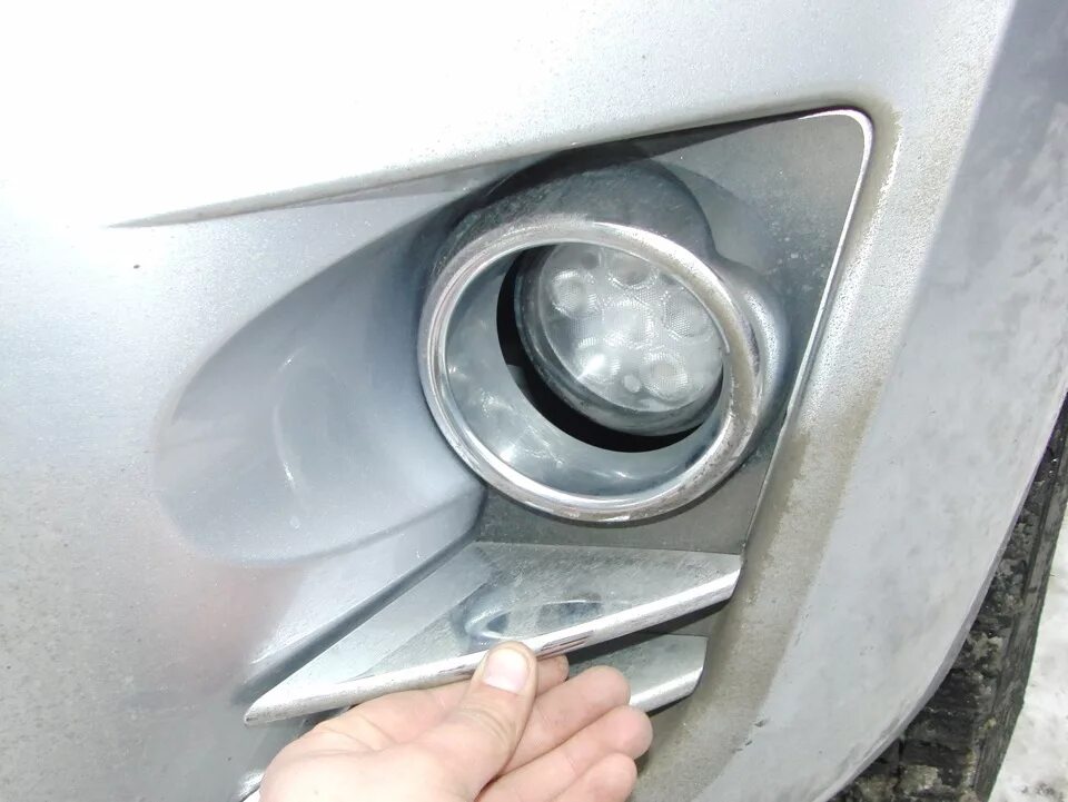 восстановил противотуманки - Opel Zafira B, 1,7 л, 2009 года своими руками DRIVE
