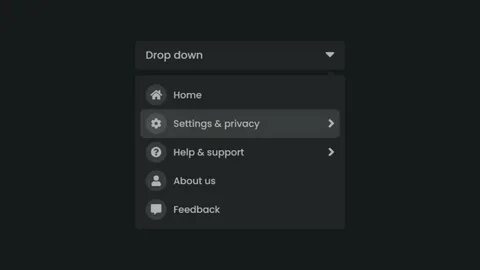 Drop menu