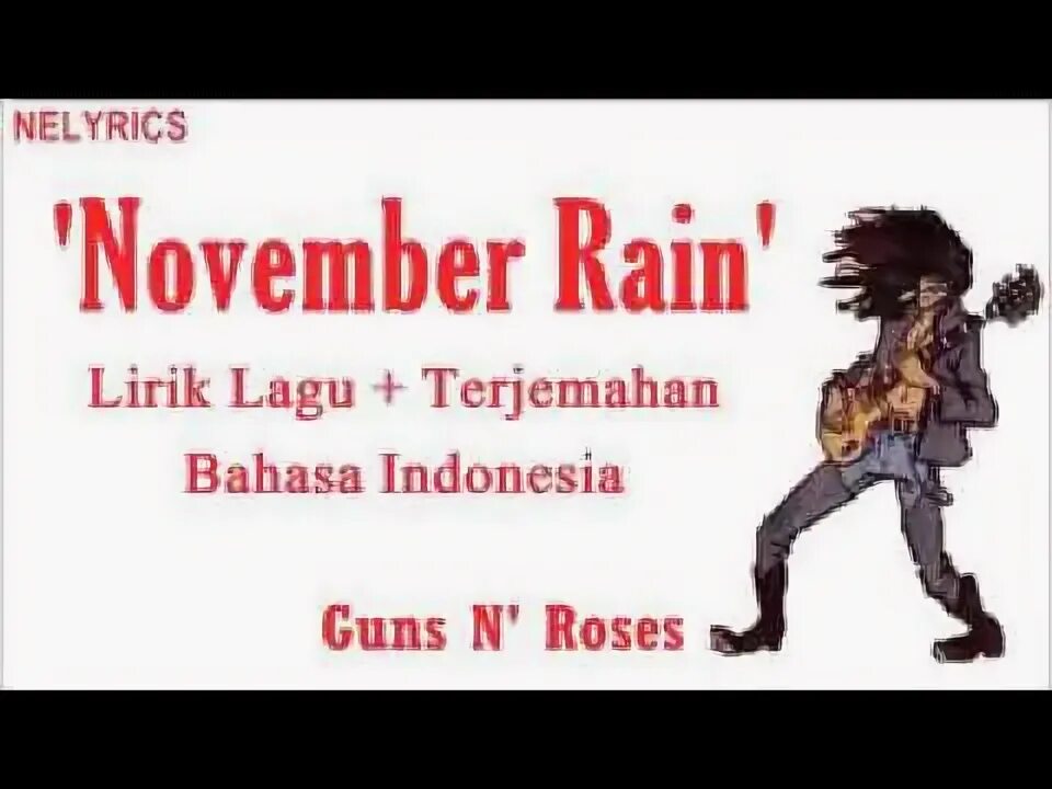November rain текст. November rain текст