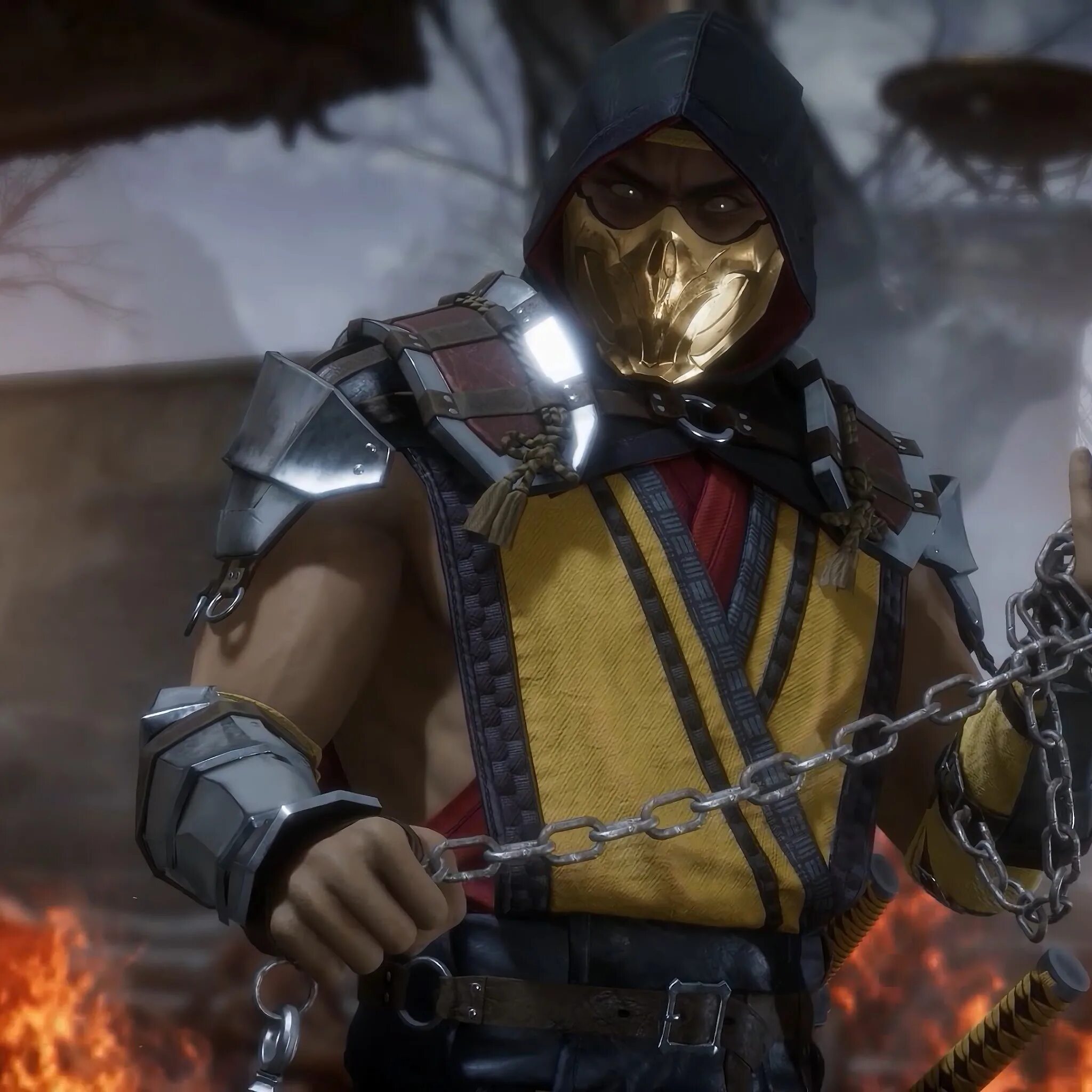 Мортал комбат 10 механики. Мортал комбат 11. Mortal Kombat 11 Scorpion. Скорпион мортал комбат. Скорпион МК 11.