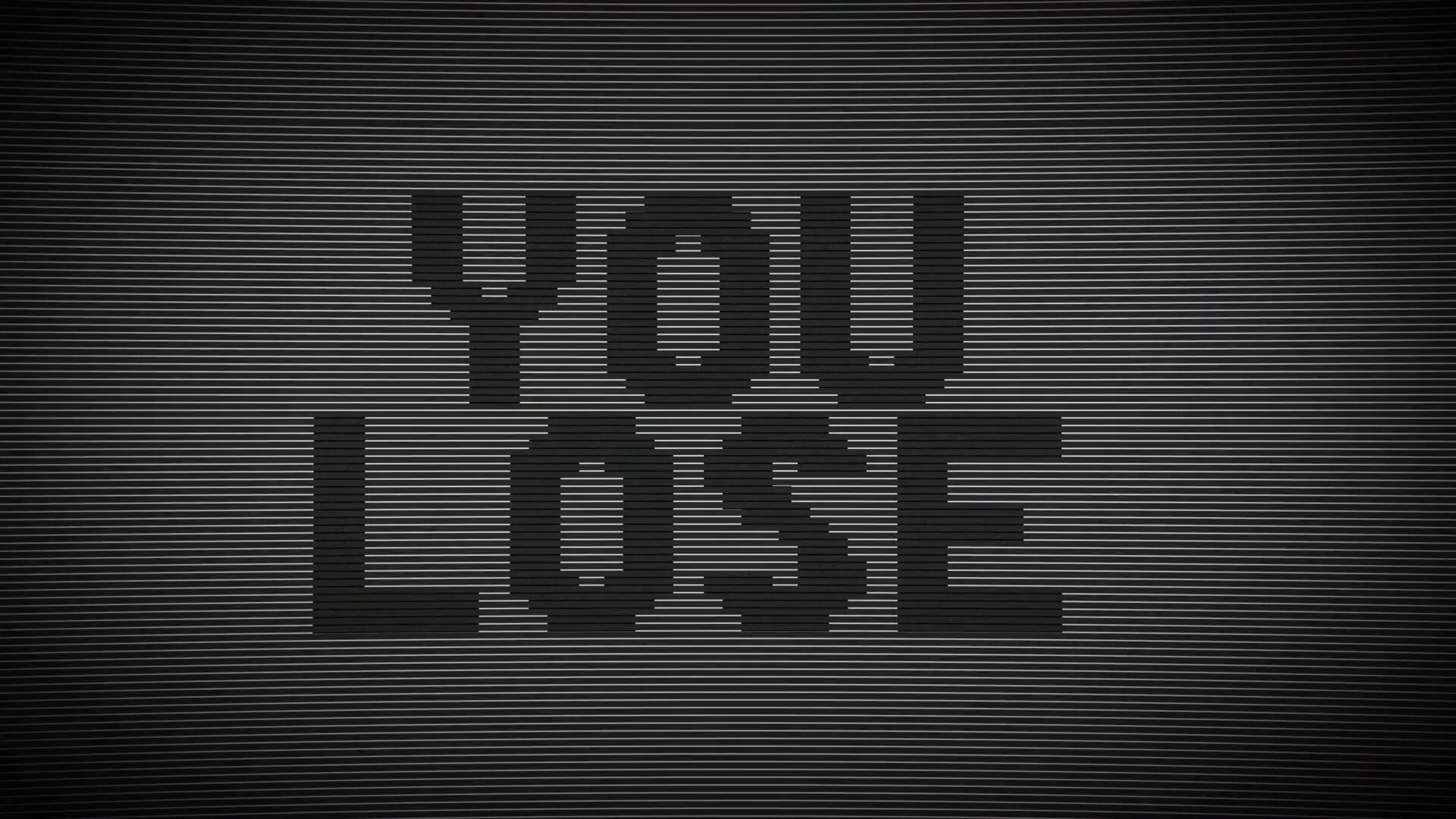 Из букв поражение. You lose. Lose картинка. Фон you lose. Надпись you lose.