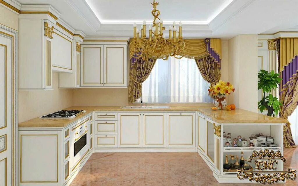 Золотистые кухонные. Кухня в классическом стиле. Кухня с золотом. Кухня в бело золотом цвете. Кухня в золотом стиле.