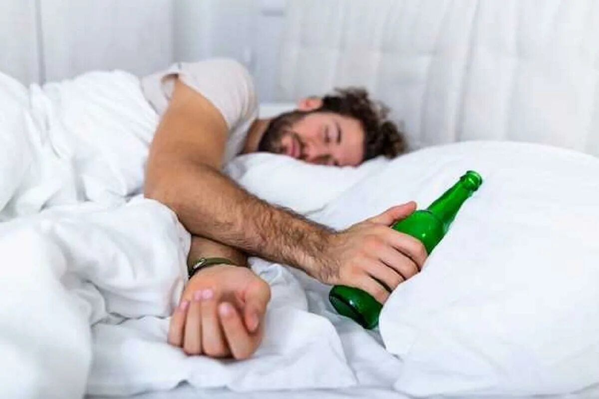 Чтобы уснуть с похмелья