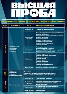 Высшая проба материалы для подготовки