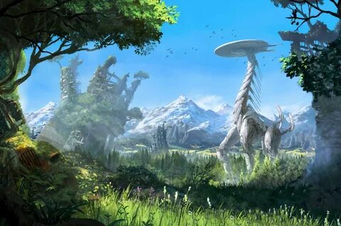 Длинношей лес стражей horizon