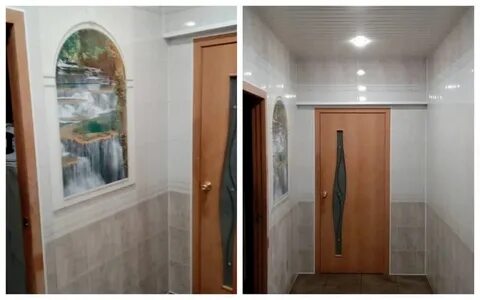 Прихожая самоклеющиеся панели