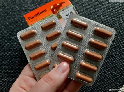 Таблетки гепабене