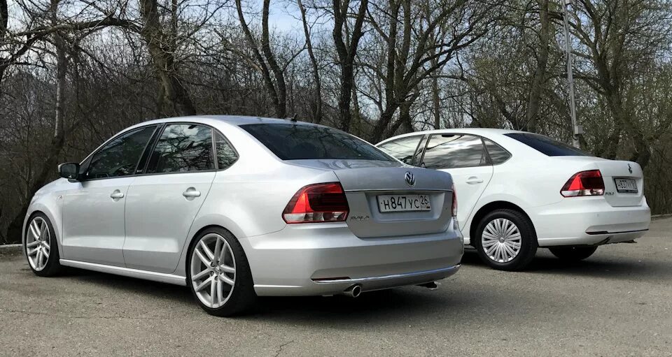 Обвес Фольксваген Поло Седан - Volkswagen Polo Sedan, 1,6 л, 2013 года стайлинг 