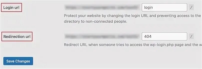 Url входа. Url входа