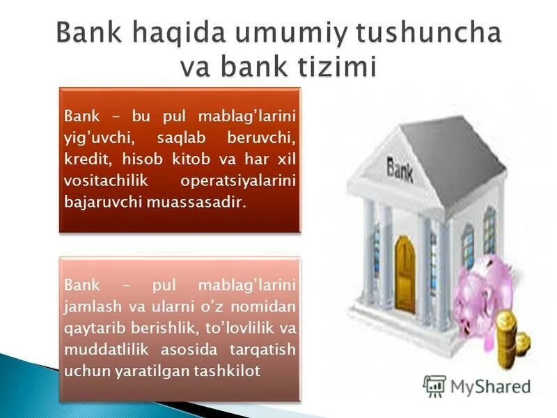 Bank haqida. Банк тизими. O'zbekiston Respublikasi Bank tizimi. Банк тизими нима. Банк тизими презентация.