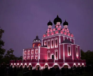 Подсветка собора