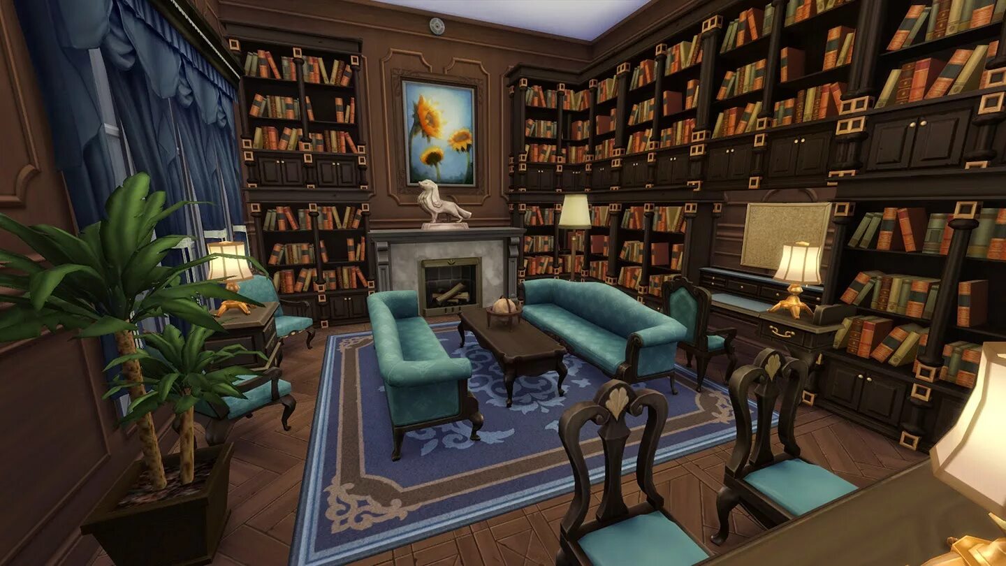 Библиотека домов в симс 4. Sims библиотека. sims 4 library. симс 4 библиотека. sims 4 manor.