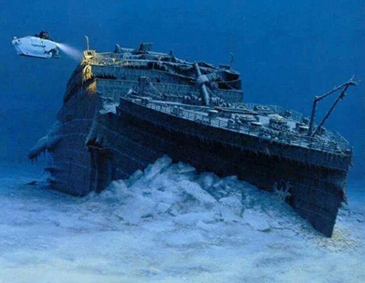 Как сейчас выглядит титаник на дне океана Photos courtesy Premier Exhibitions, Inc. and National Geographic ... Titanic ar