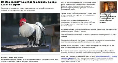 Петух имя