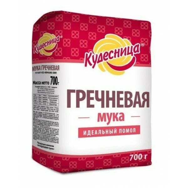 Гречневая мука калорийность. Гречневая мука Кудесница 700г. Мука Кудесница гречневая 500 г. Мука "гречневая" (700 г). Гречневая мука Кудесница состав.