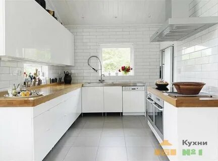 Белая кухня каким выбрать дерево