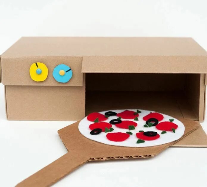 Crazy for Cardboard Crafts Cardboard box crafts, Cardboard crafts, Crafts for ki