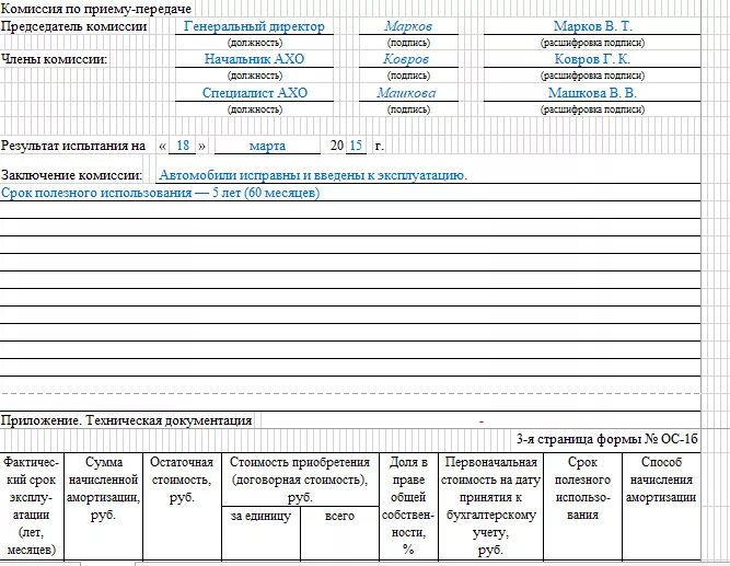 Заключение комиссии в ОС 1 образец заполнения. Акт о приеме основных средств заключение комиссии. Акт приема-передачи объекта основных средств по форме ОС-1. Форма ОС 1 акт о приеме передаче объекта основных средств образец. Акт приема передачи основных средств форма