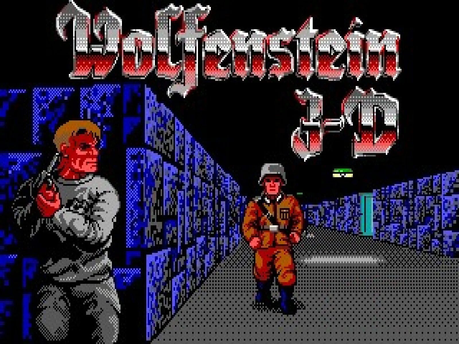 Игра wolfenstein 3d. Wolfenstein 3 d. Wolfenstein 3d платформы. Wolfenstein 3 d. Wolfenstein игра 1992.