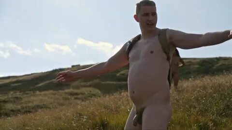 Naked and alone and racing to get home