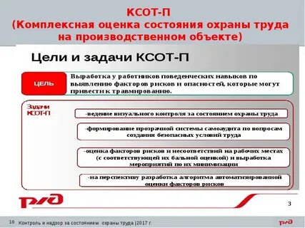 Система охраны труда ржд