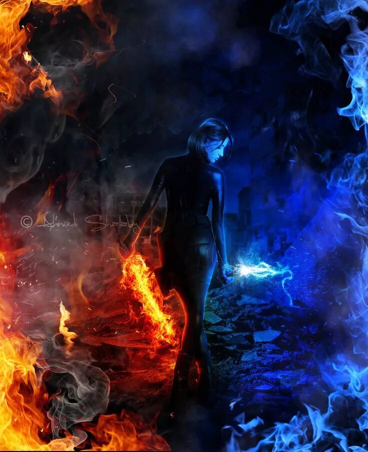 Сгорело синим. Огненный человек. Синий огонь. Человек в синем огне. Человек в огне арт.