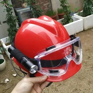 Фонарик на каску строительную