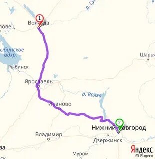 Брянск вологда расстояние
