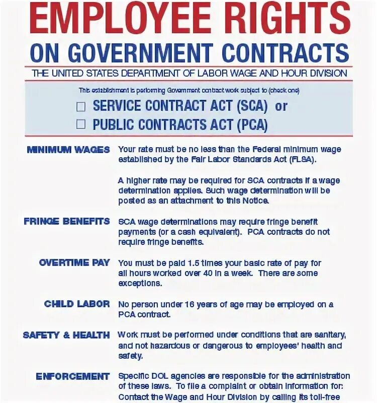 Employment rights Act. Financial responsibility of the Parties to the Employment Contract. Service Contracts are too expensive. Public act