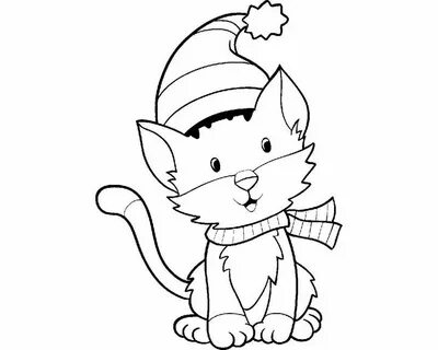 Год кота раскраски